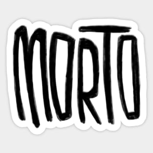 Irish Slang, Morto Sticker